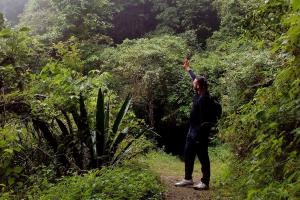 Daniel exploring 